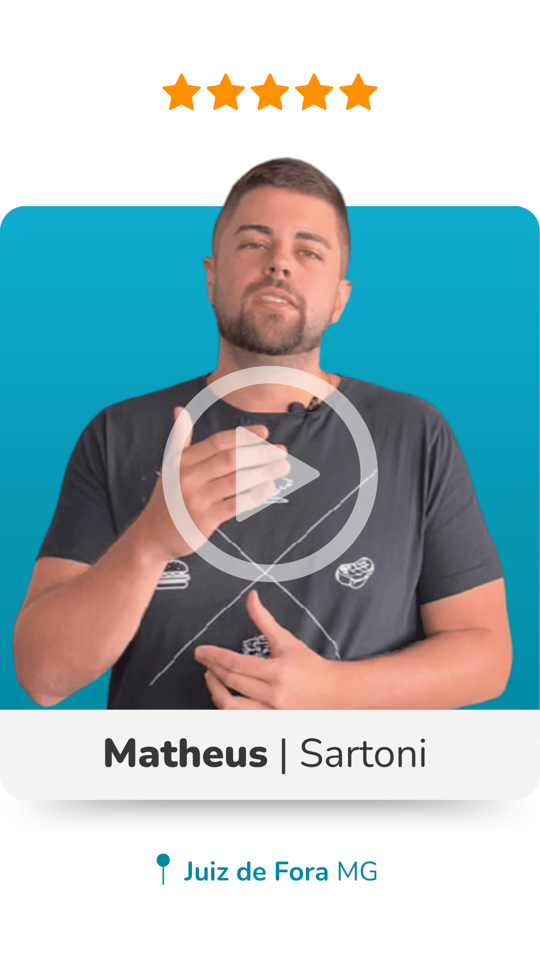 Depoimento de Matheus, Sartoni